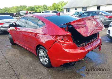 2019 Hyundai Elantra Sel z USA, uszkodzony, nr VIN KMHD84LF6KU747420